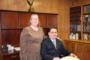 Pastor Scott Quinn and his wife Margaret